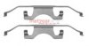 METZGER 109-1241 Accessory Kit, disc brake pads
